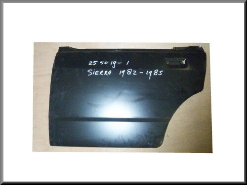 Rear doorpanel on the left Ford Sierra Van 1982-1986.